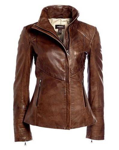 Remy Denim Blue Leather Jacket (Women's Medium) - Estate Furs-mncb.edu.vn