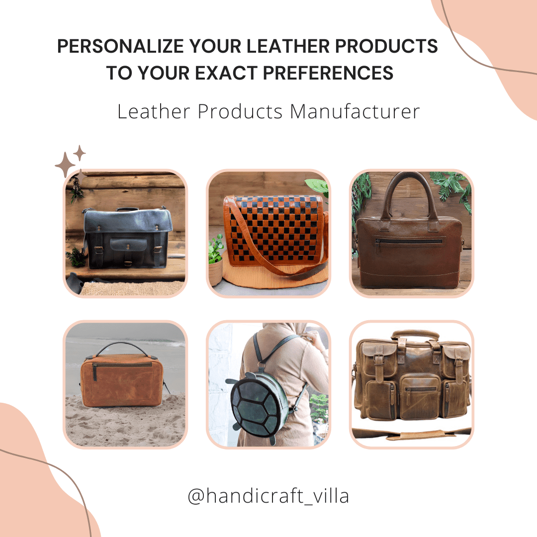 Personalization Leather Goods Collection for Bags